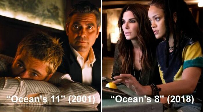 "Ocean's Eleven" vs. "Ocean's Eight"
