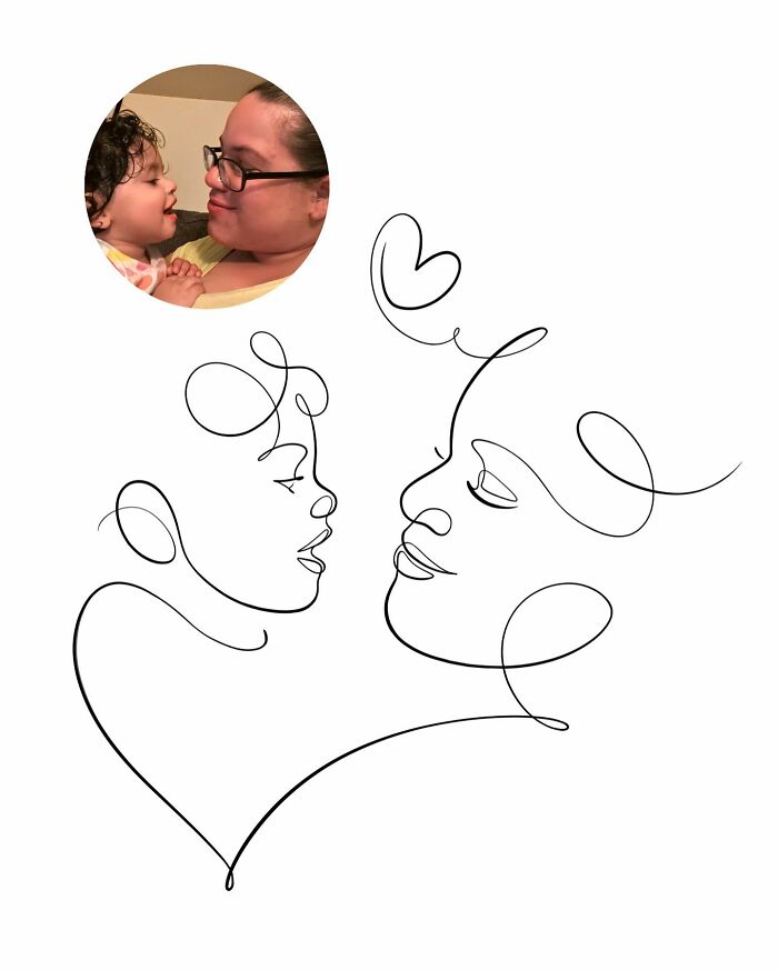 One Line Wonders: The Artist Captivating The Internet (28 Pics)