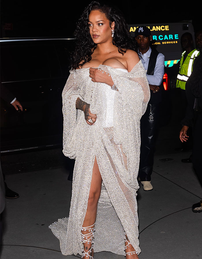 &ldquo;Expensive Mosquito Net&rdquo;: Rihanna&rsquo;s Mesh Dress At New York Fashion Week Sparks Funny Comparisons