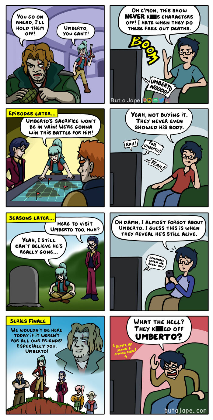 This Artist Draws Amusing Comics Featuring Ridiculous Situations (New Pics)