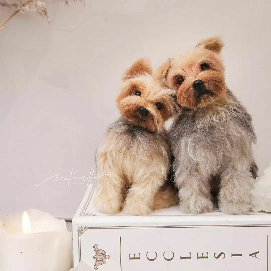 This Artist Makes Hyper-Realistic Wool Animal Sculptures, Here Are Her New Best Works