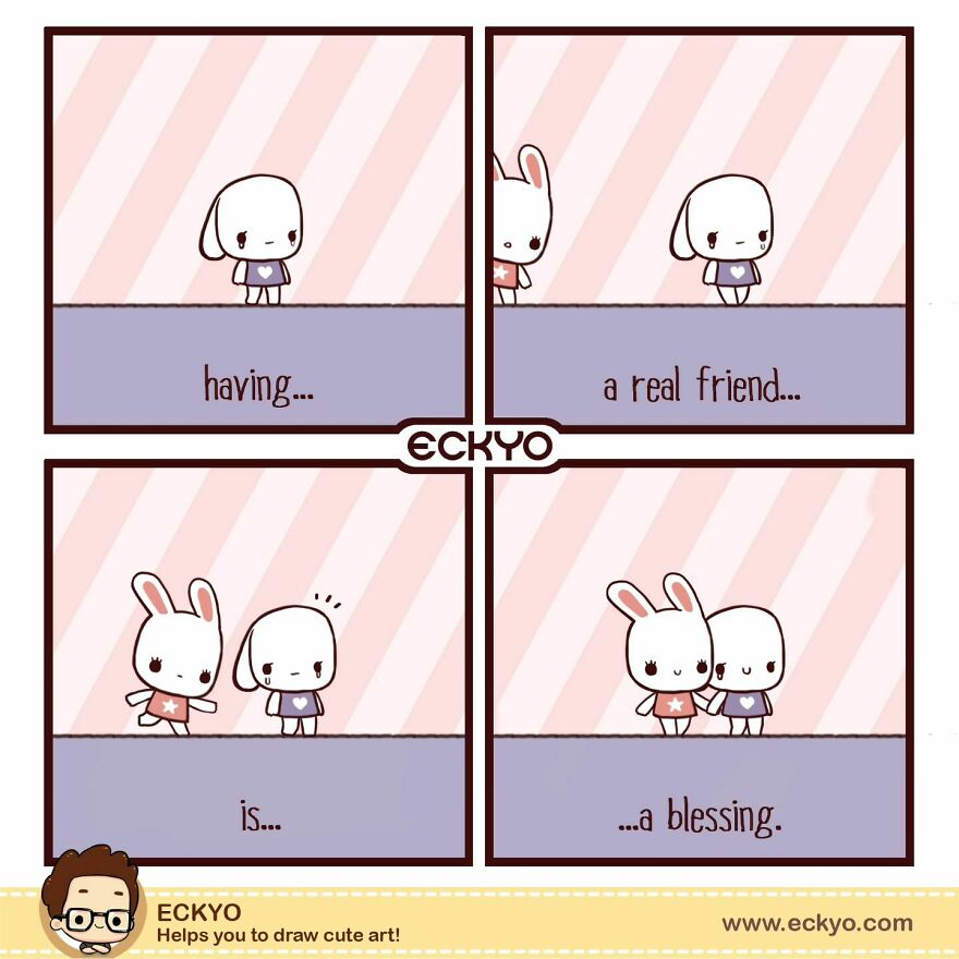 This Artist Makes Uplifting Comics, And They Might Brighten Up Your Day (New Pics)