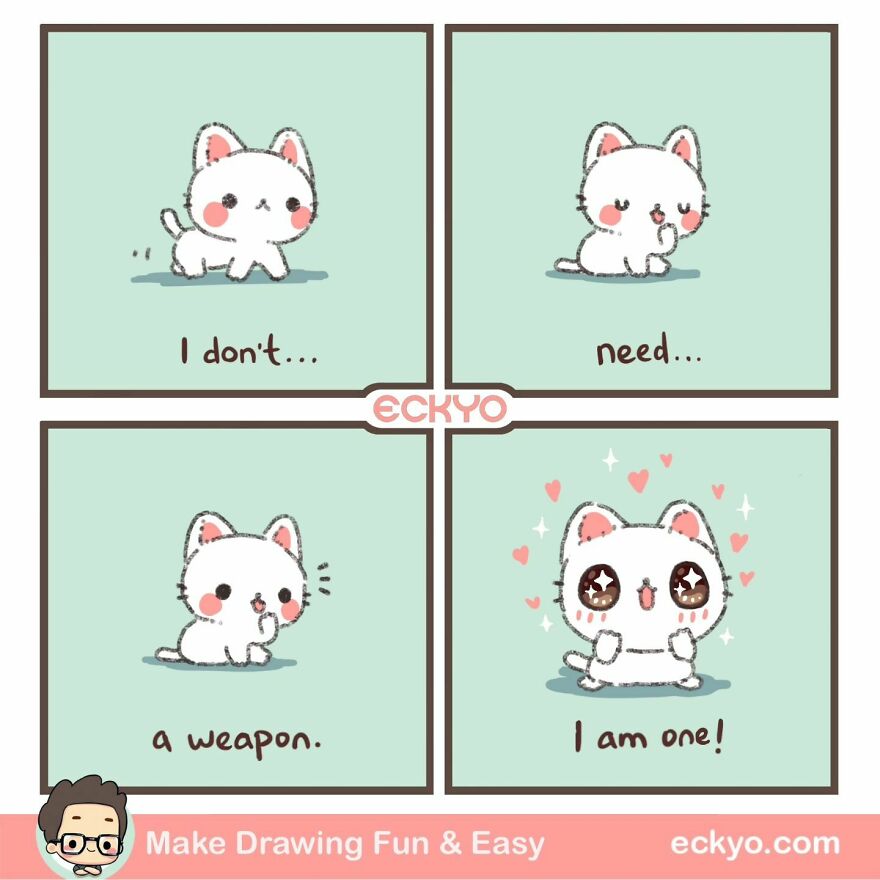 This Artist Makes Uplifting Comics, And They Might Brighten Up Your Day (New Pics)