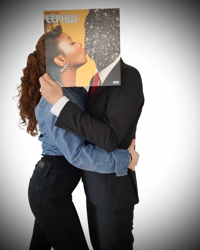 Vinyl Visions: A Music Lover's Creative Journey Through Iconic Album Covers (64 Pics)