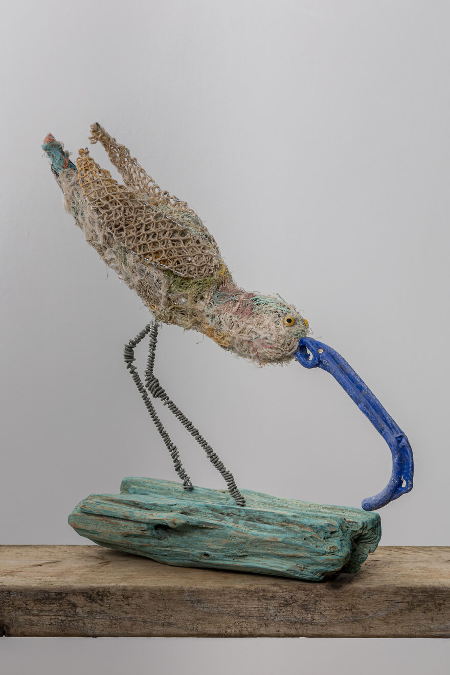 I Make Sculptures From Recycled Beach Trash I Make Sculptures From Recycled Beach Trash
