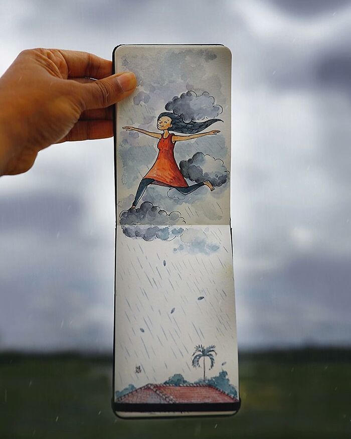 Sketchbook Drawings By Vimal Chandran