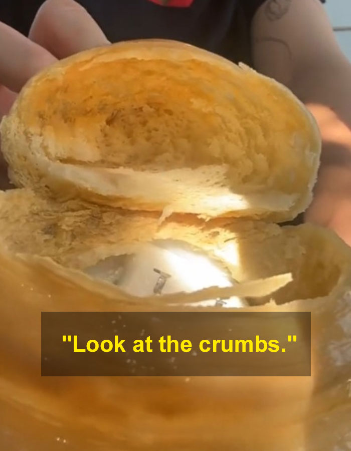 Stunned Woman Takes A Bite Out Of Her Temu Croissant Lamp, Turns Out &ldquo;It&rsquo;s Literally Food&rdquo;