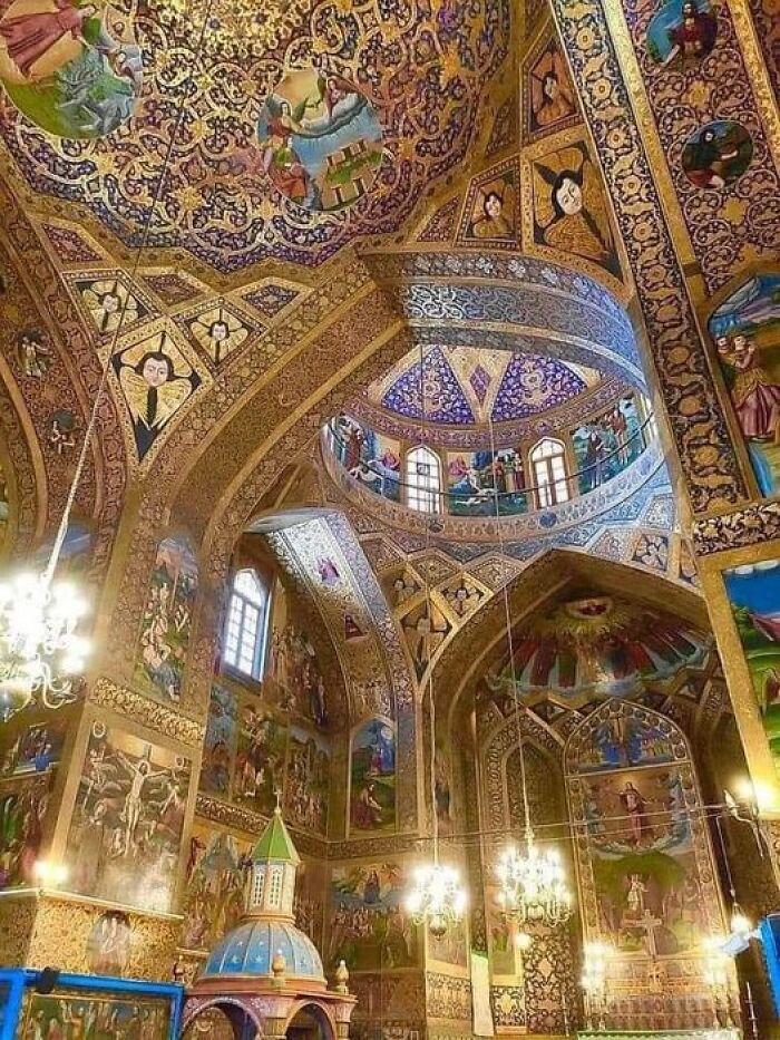Holy Savior Cathedral, Also Known The Church Of The Saintly Sisters, A Cathedral Located In The New Julfa District, Iran