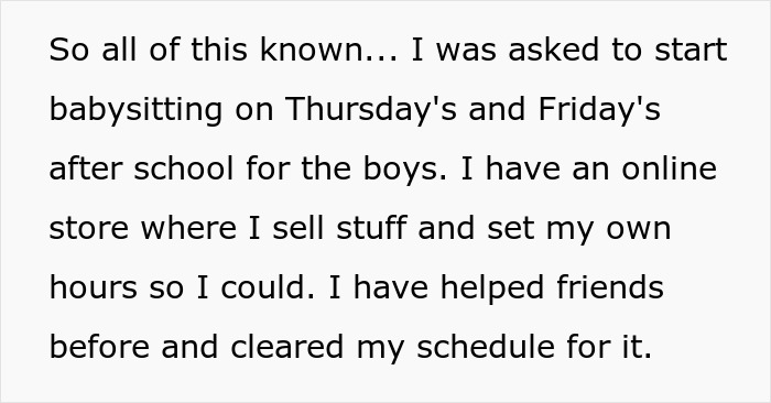 Woman Refuses To Babysit Nephews Until Their Mom Addresses The Serious Problem They Have