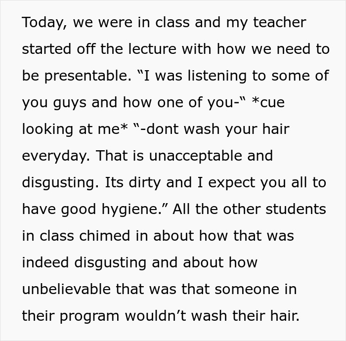 "I Want To Cry Just Thinking About What Happened": Person Called Out For Their Hygiene