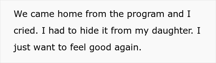 Text about single dad expressing emotions and longing for hope.