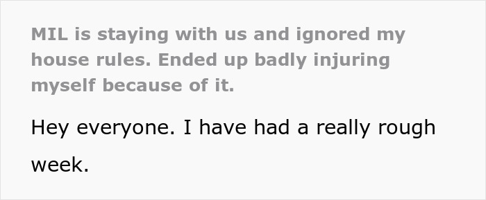 &ldquo;This Was All Her Fault&rdquo;: Woman Ends Up Badly Injured After MIL Ignores Her One And Only Rule
