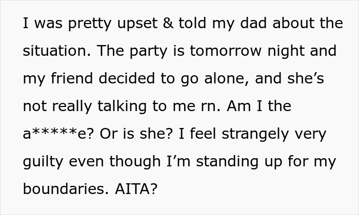 Woman Accused Of Being Unsupportive By Skipping Friend&rsquo;s BF&rsquo;s Party Because Of The Dress Code