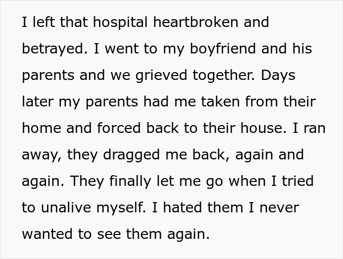 Woman Goes No-Contact With Parents After They “Steal” Her Baby, Now They Want Reconciliation Woman Goes No-Contact With Parents After They “Steal” Her Baby, Now They Want Reconciliation