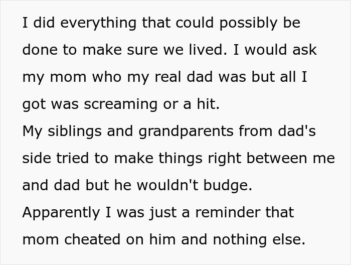 Dad Learns Daughter Isn&rsquo;t His Bio Child, Makes Her Life Hell, Years Later She Refuses To Reconcile