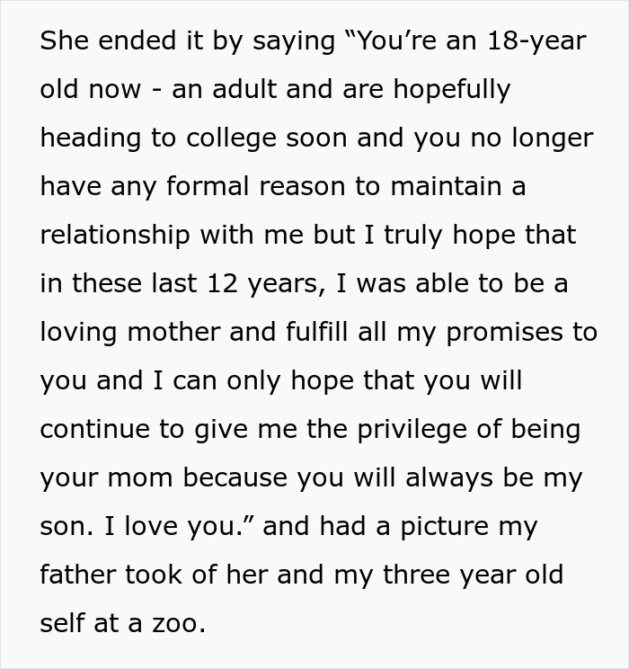 Woman Writes A Letter To Her Stepson For When He Turns 18, He Tears Up Reading It Years Later Woman Writes A Letter To Her Stepson For When He Turns 18, He Tears Up Reading It Years Later