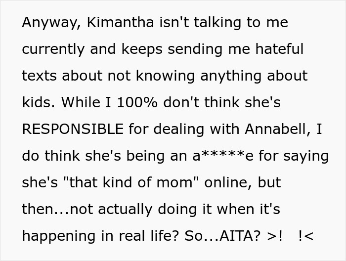 Woman Tells Sis To Stop Claiming Her House Is A Safe Place For Kids As She Ignores The Ones In Need Woman Tells Sis To Stop Claiming Her House Is A Safe Place For Kids As She Ignores The Ones In Need