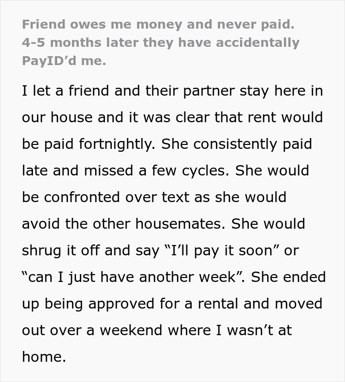 Person Asks If It's Okay To Keep The $600 Accidentally Sent By Selfish Friend Who Owed Them $1100 Person Asks If It's Okay To Keep The $600 Accidentally Sent By Selfish Friend Who Owed Them $1100