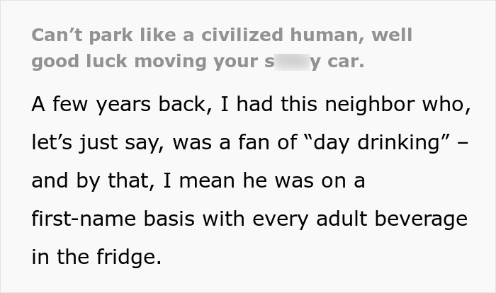 Guy Gets Revenge On Neighbor For His Parking &ldquo;Crimes&rdquo;, Leaves Him Scratching His Head For A Week