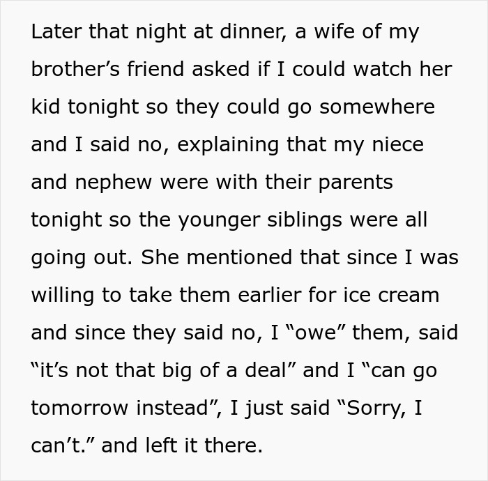 Delusional Parents Think Woman Is Their Free Babysitter On Vacation, She Crushes Their Entitlement Delusional Parents Think Woman Is Their Free Babysitter On Vacation, She Crushes Their Entitlement