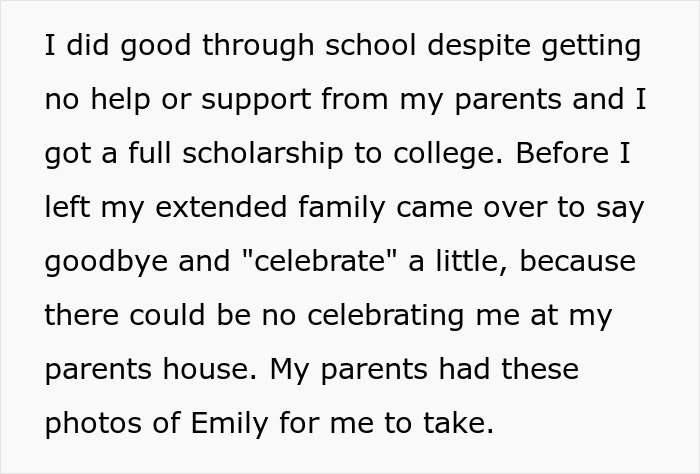 Parents Want 18YO To Forever Grieve Sister He Never Knew, Enraged He Won't Take Her Pic To Dorm Parents Want 18YO To Forever Grieve Sister He Never Knew, Enraged He Won't Take Her Pic To Dorm