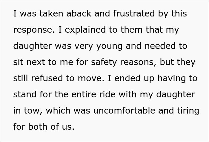 Mom Is Livid After Disabled Person On Bus Refused To Move So She Could Sit Together With Her 5YO Mom Is Livid After Disabled Person On Bus Refused To Move So She Could Sit Together With Her 5YO