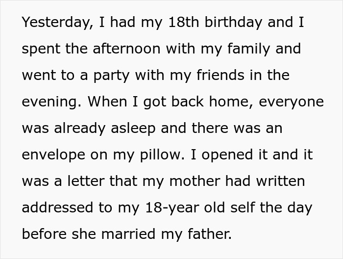 Woman Writes A Letter To Her Stepson For When He Turns 18, He Tears Up Reading It Years Later Woman Writes A Letter To Her Stepson For When He Turns 18, He Tears Up Reading It Years Later