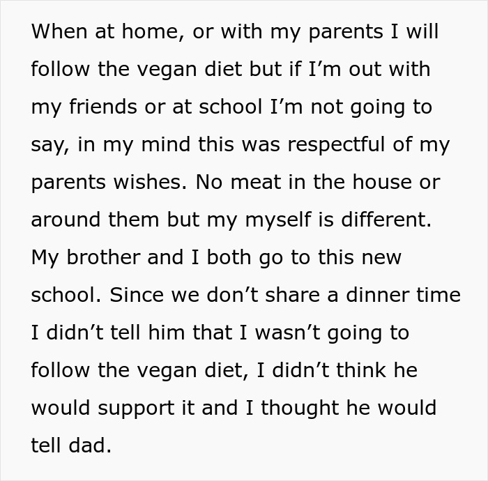 Teen Gets A Huge Lecture For Daring To Break His Vegan Diet And Trying Pizza With Cheese At School