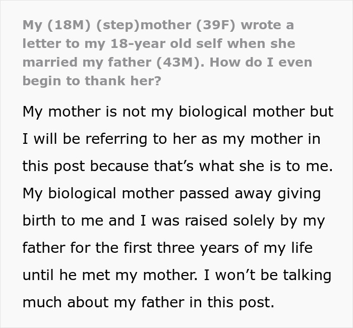 Woman Writes A Letter To Her Stepson For When He Turns 18, He Tears Up Reading It Years Later Woman Writes A Letter To Her Stepson For When He Turns 18, He Tears Up Reading It Years Later