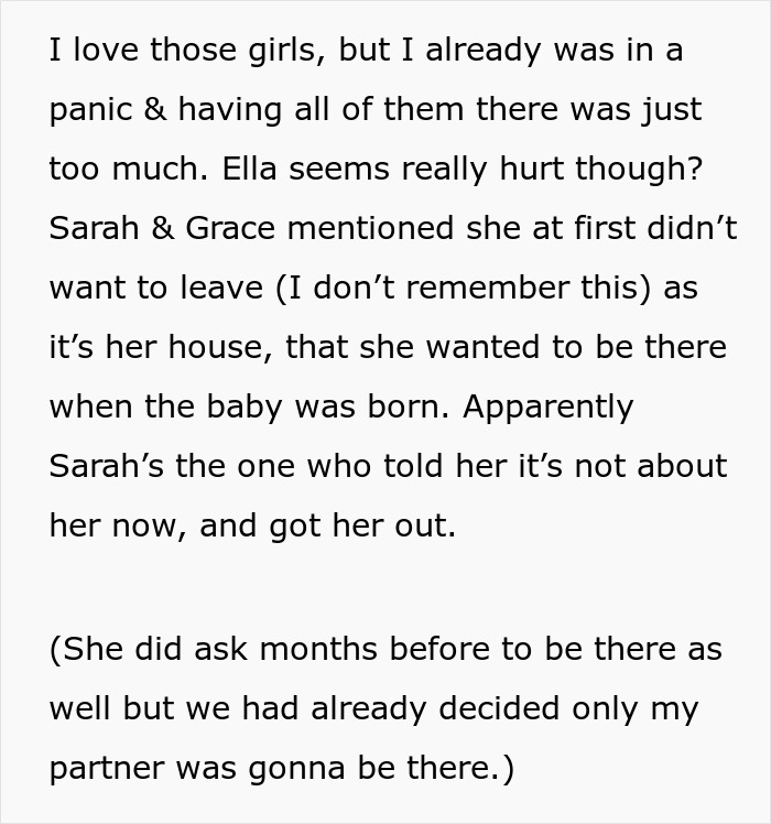 Woman Upset After Being Asked To Leave As Pregnant Friend Delivers Baby On Her Sofa