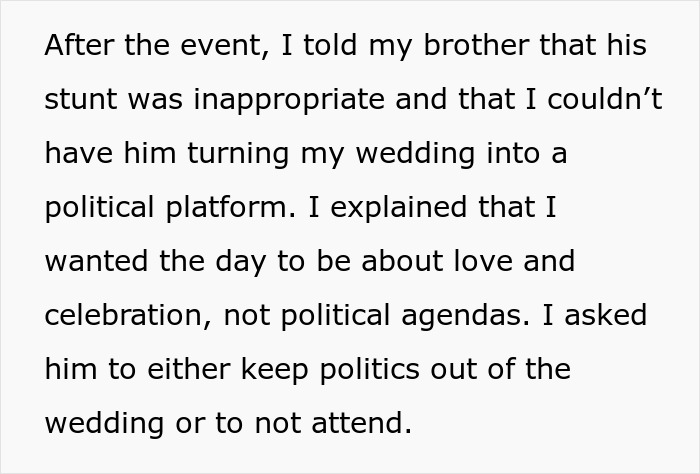 Man Ruins Sister&rsquo;s Bridal Shower, Gets Upset She Won&rsquo;t Let Him Ruin Her Wedding Too