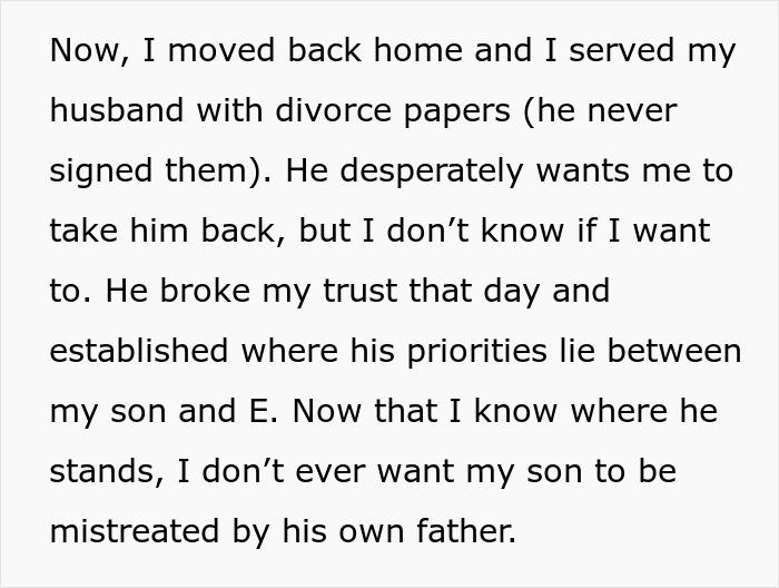 Wife Files For Divorce After Husband Misses Baby’s Birth Due To Stepdaughter’s Lies Wife Files For Divorce After Husband Misses Baby’s Birth Due To Stepdaughter’s Lies