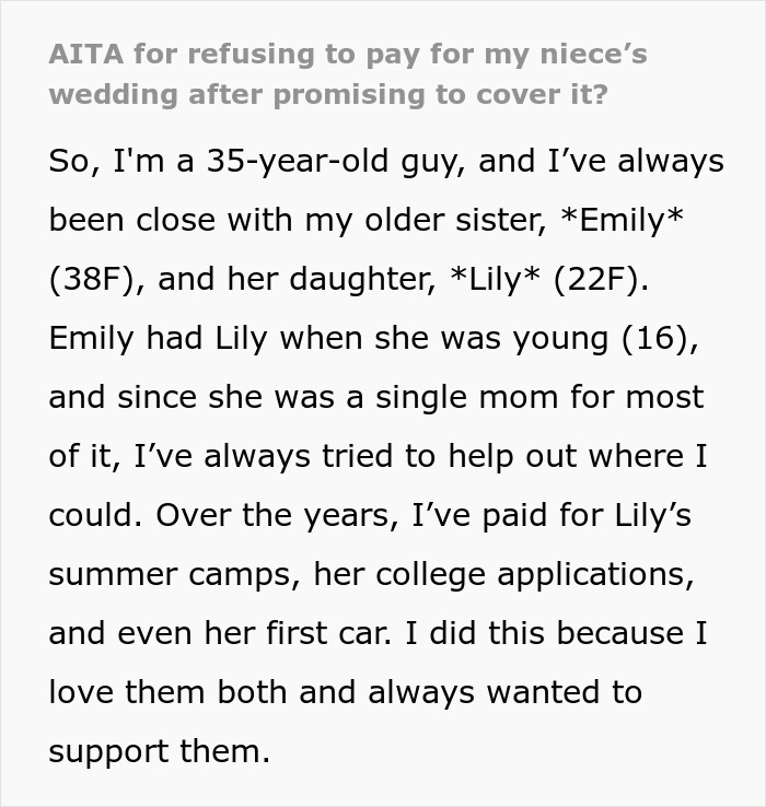 Bride Goes Overboard With A Fancy Wedding After Uncle Promises To Pay, Gets A Harsh Reality Check Bride Goes Overboard With A Fancy Wedding After Uncle Promises To Pay, Gets A Harsh Reality Check