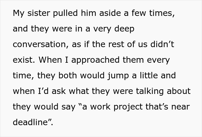 Woman Is Put Off By Husband And Sister&rsquo;s Behavior During Family Event, Uncovers The Truth