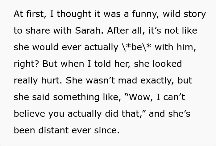 Woman Sleeps With Friend’s Celebrity “Hall Pass,” Faces Unexpected Backlash Woman Sleeps With Friend’s Celebrity “Hall Pass,” Faces Unexpected Backlash
