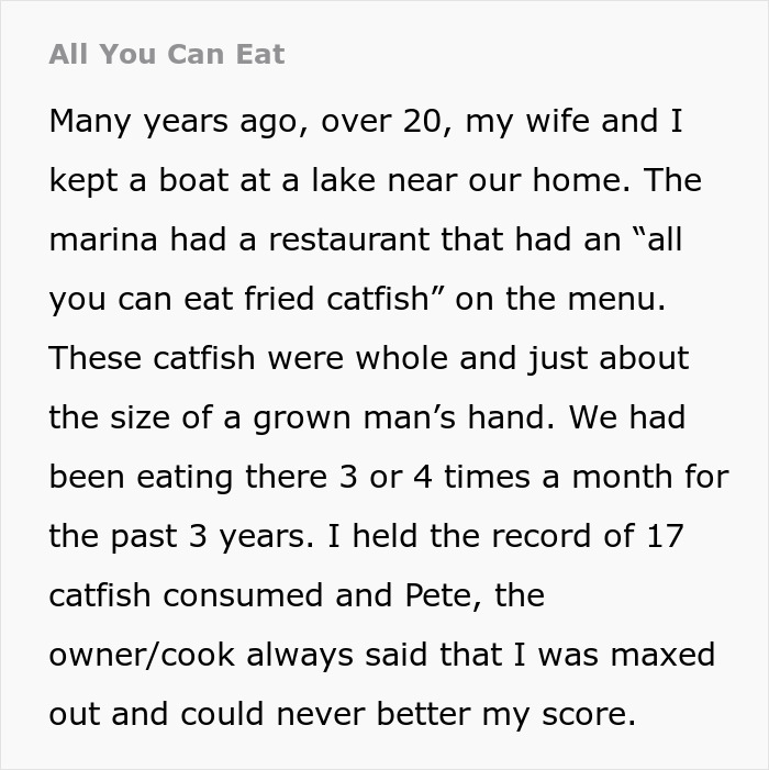 Man’s Bold All-You-Can-Eat Challenge Backfires Hilariously Thanks To Clever Chef Man’s Bold All-You-Can-Eat Challenge Backfires Hilariously Thanks To Clever Chef