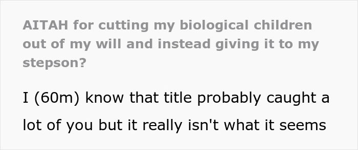 Biological Kids Furious After Dad Leaves Everything To Stepson For Concealing Mom's Affair Biological Kids Furious After Dad Leaves Everything To Stepson For Concealing Mom's Affair