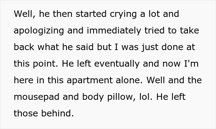 Woman Sees Just How Manipulative Her BF Really Is After Anime Pillow Tears Them Apart
