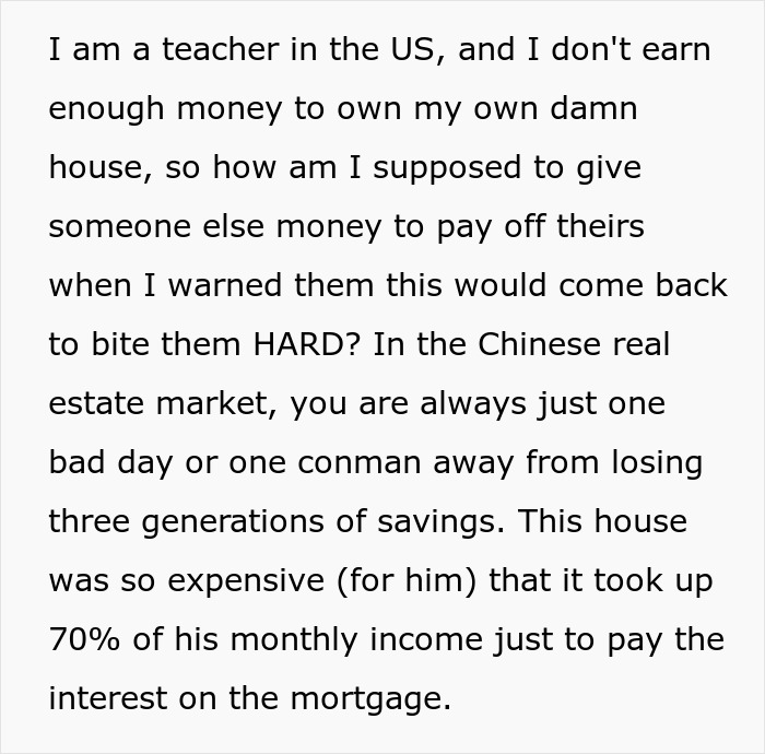 Man Regrets Telling Family About Savings, Now They Want His Money