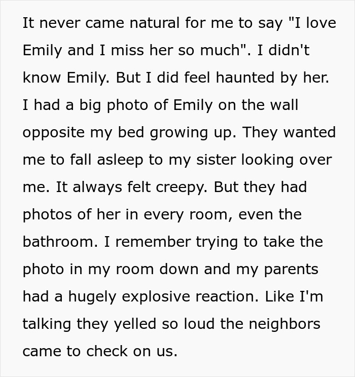 Parents Want 18YO To Forever Grieve Sister He Never Knew, Enraged He Won't Take Her Pic To Dorm Parents Want 18YO To Forever Grieve Sister He Never Knew, Enraged He Won't Take Her Pic To Dorm