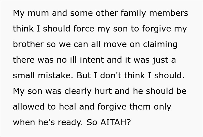 “Just A Small Mistake”: Teen Gets Uninvited From Uncle’s Wedding, Refuses To Forgive Him “Just A Small Mistake”: Teen Gets Uninvited From Uncle’s Wedding, Refuses To Forgive Him