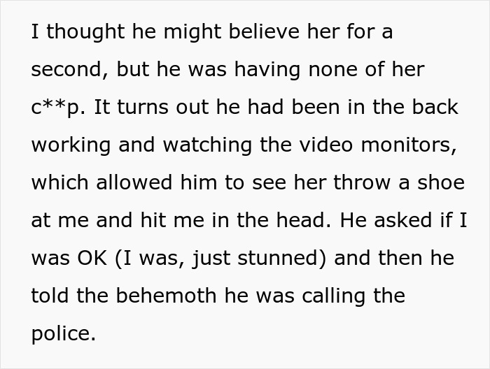 &ldquo;I Don&rsquo;t Work Here, Lady&rdquo;: Karen Wrongly Assumes Customer Is An Employee, Physically Hurts Her