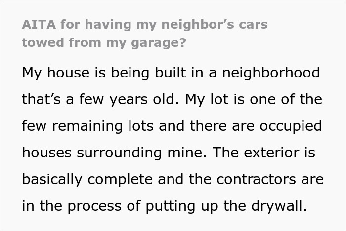 Neighbors Think They Can Park In Person&rsquo;s Garage Without Permission, Get A $1,000 Reality Check