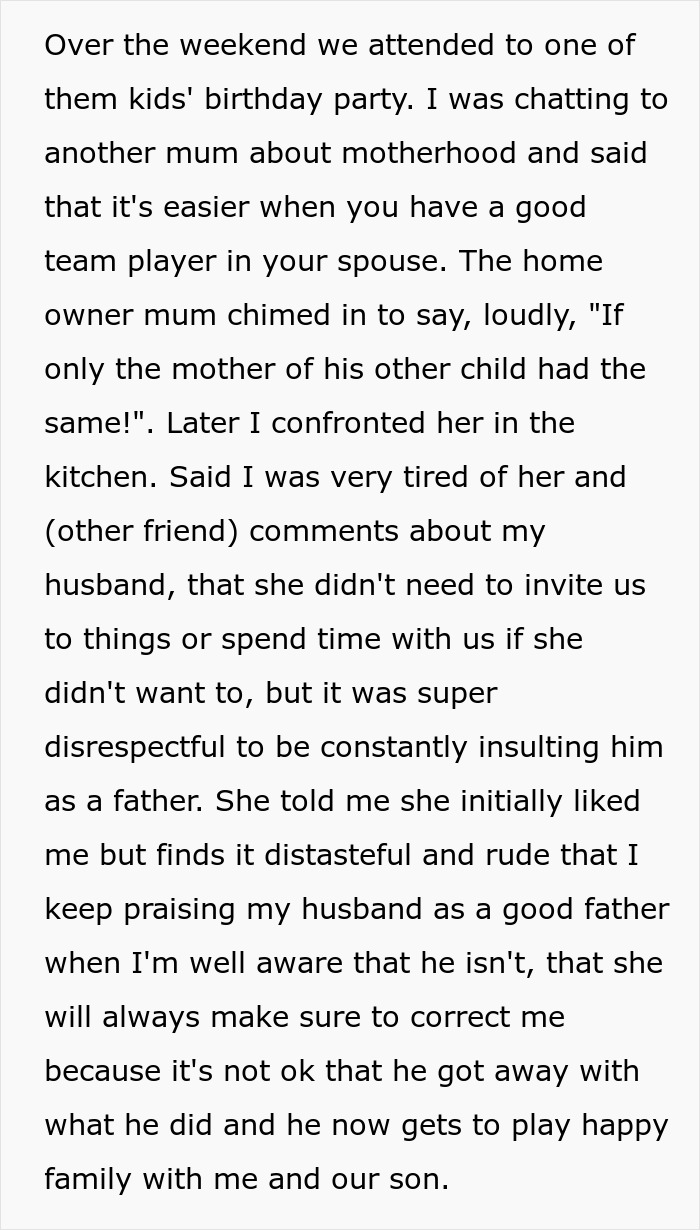 Man&rsquo;s Past Comes Back To Bite His Wife Every Time She Praises Him, She&rsquo;s Done Dealing With It