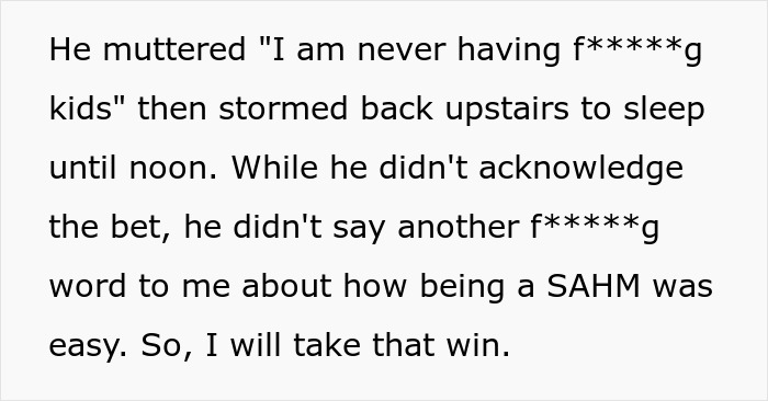 Woman Challenges Her Brother To Be A Stay-At-Home Mom For A Day: "He Broke By 8:30"