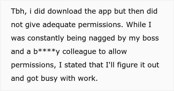 "I Find This So So So Wrong": Employee Refuses To Use Life360, Boss Loses It "I Find This So So So Wrong": Employee Refuses To Use Life360, Boss Loses It