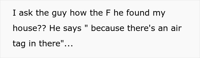 Guy Leaves AirTag In Man&rsquo;s Gym Bag, He Is Worried As One Hour Later He Finds Guy At His Doorstep 