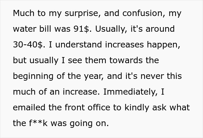 Water Bill Doubles, Apartment Managers Refuse To Investigate, Regret It When Tenants Do