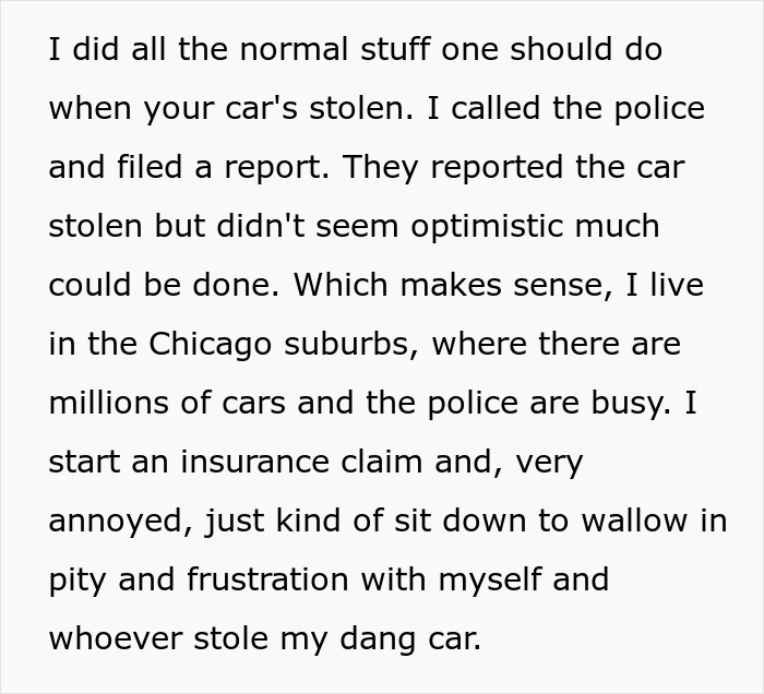 &ldquo;Tracked Down My Stolen Car With An AirTag And It Was One Of The Most Ridiculous Days Of My Life&rdquo;