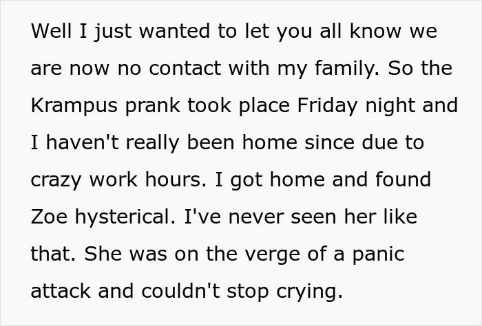 Man&rsquo;s Family Traumatizes His Wife With A &ldquo;Break-In&rdquo; Prank, He Cuts Them Off